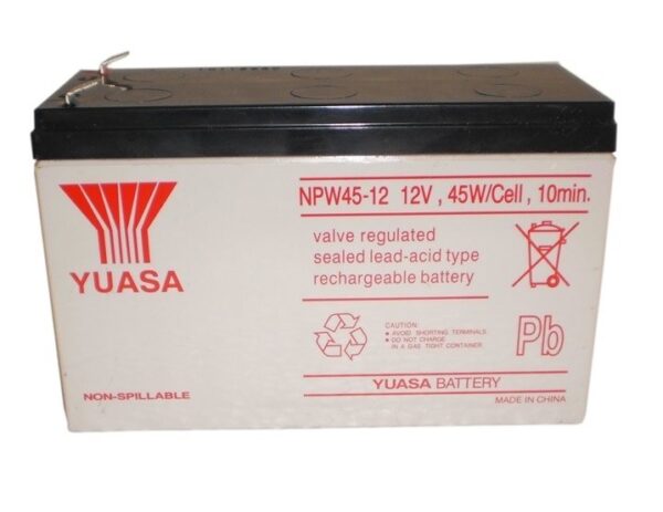 12 Volt 9 Ah Yuasa NPW45-12