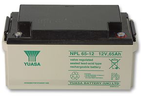 12 Volt 65 Ah Yuasa NPL65-12
