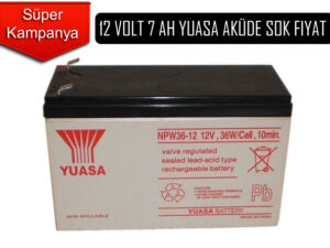 12 Volt 7 Ah Yuasa NPW36-12