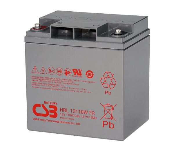 CSB HRL1210WF2 12V 3Ah Akü