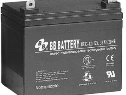 12 V 33 AH BB Akü