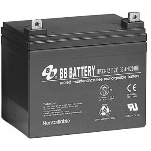 12 V 33 AH BB Akü