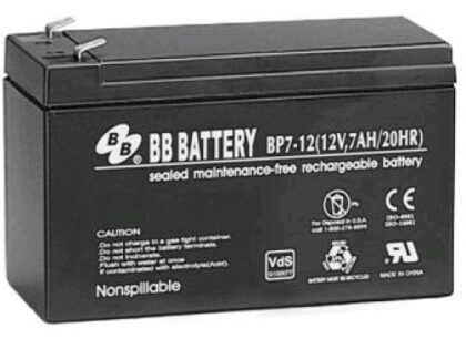 12 V 7 AH BB Akü