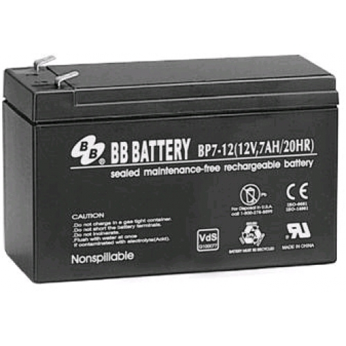 12 V 7 AH BB Akü