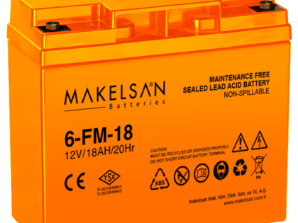 Makelsan 12 V 18 AH Akü