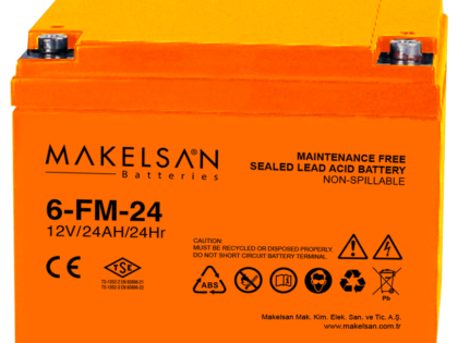 Makelsan 12 V 24 AH Akü