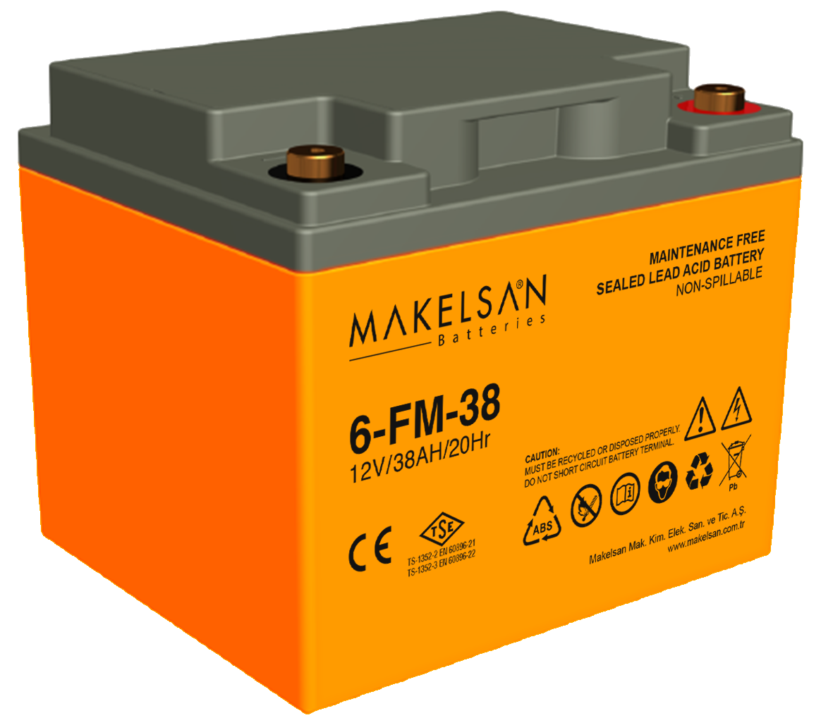 Makelsan 12 V 38 AH Akü