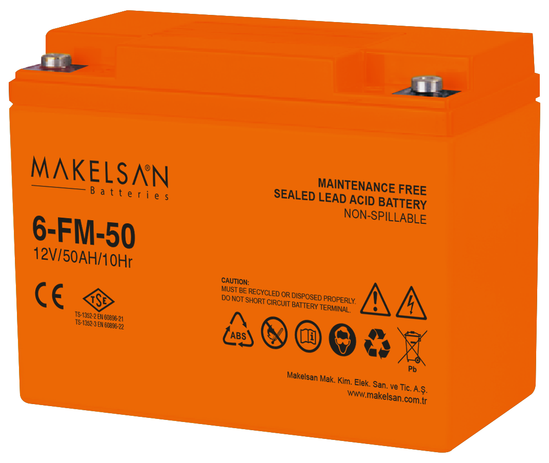 Makelsan 12 V 50 AH Akü