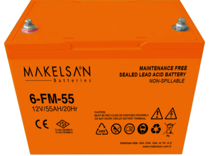 Makelsan 12 V 65 AH Akü