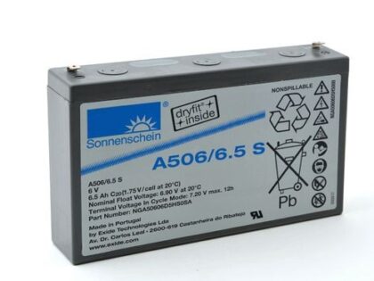 6 Volt 6.5 Ah Dryfit A500 Jel Akü