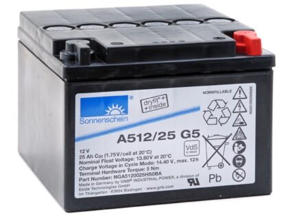 12 Volt 25 Ah Dryfit A500 Jel Akü