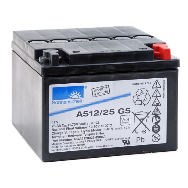 12 Volt 25 Ah Dryfit A500 Jel Akü