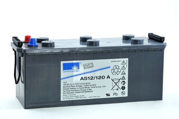 12 Volt 120 Ah Dryfit A500 Jel Akü