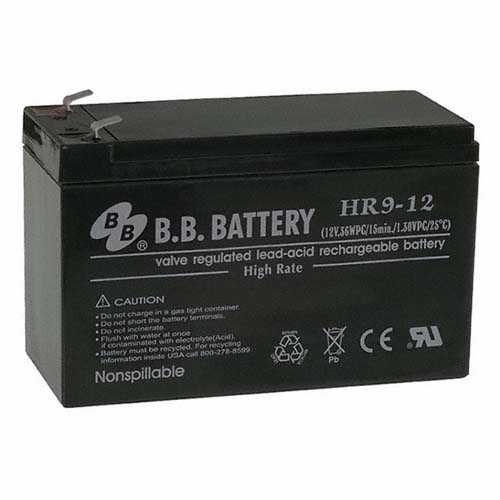 12 V 9 AH BB Akü