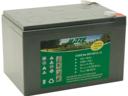 Haze 12v 12Ah Jel Akü Ev Range
