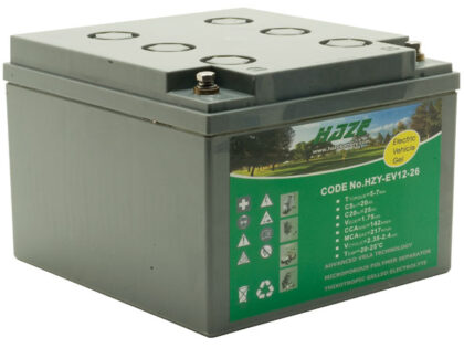 Haze 12v 26Ah Jel Akü Ev Range