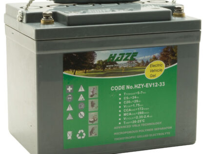 Haze 12v 33Ah Jel Akü Ev Range