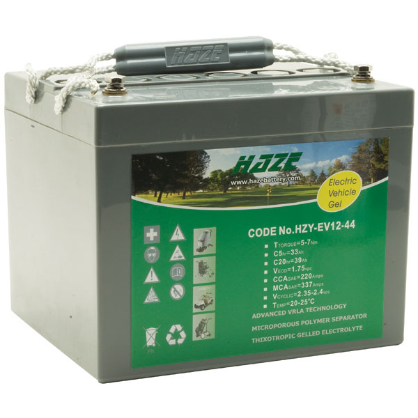Haze 12v 44Ah Jel Akü Ev Range
