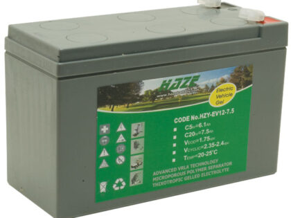 Haze 12v 7.5Ah Jel Akü Ev Range