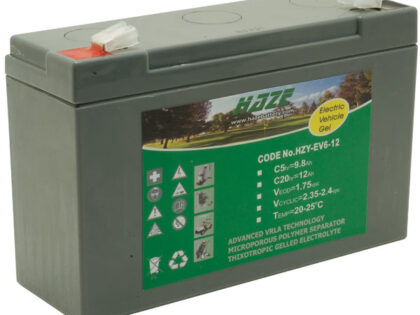 Haze 6v 12Ah Jel Akü Ev Range