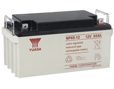 12 Volt 65 Ah Yuasa NP65-12