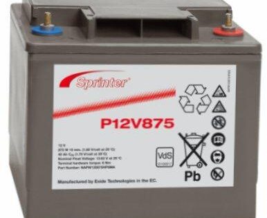 12 Volt 41 Ah Sprinter P12V875