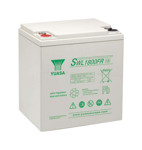 12 Volt 55 Ah Yuasa SWL1800FR