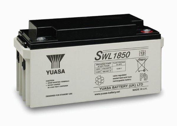 12 Volt 74 Ah Yuasa SWL1850