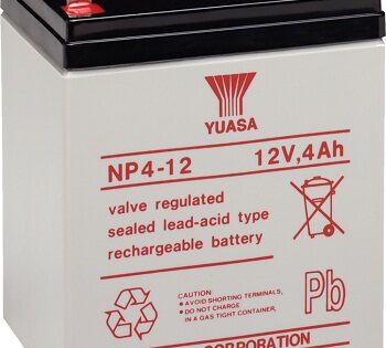 12 Volt 4 Ah Yuasa NP 4-12