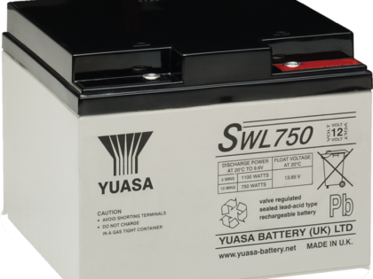 12 Volt 24 Ah Yuasa SWL 750