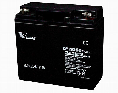 12 Volt 20 Ah Vision Akü