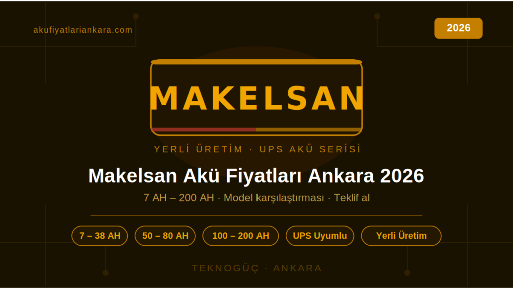 Makelsan Akü Fiyatları