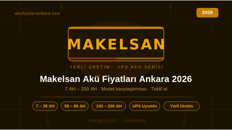 Makelsan Akü Fiyatları