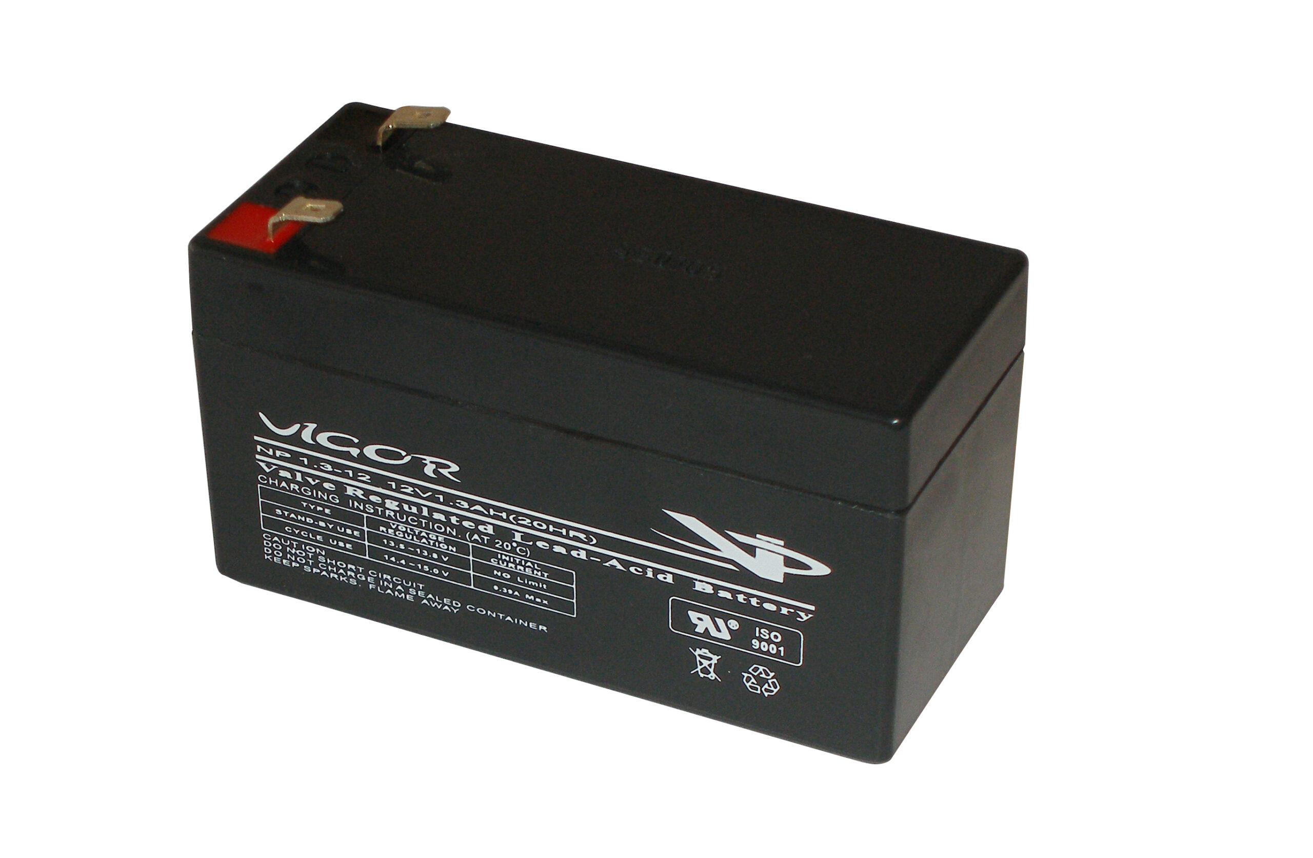 12 V 1.3 AH Vigor Akü