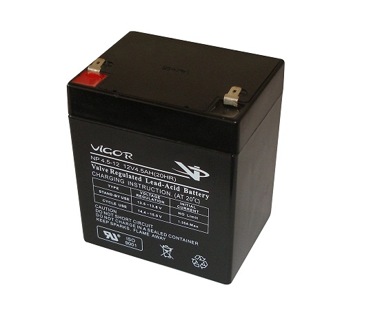 12 V 4.5 AH Vigor Akü